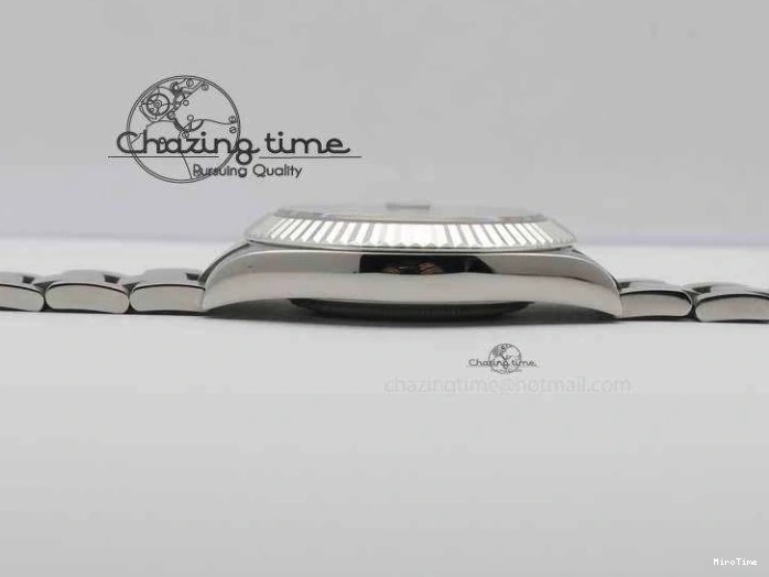 MiroTime 0408 DateJust II 41mm SS BP Maker Best Edition Gray Dial On SS Bracelet SA Trendsetting 3736